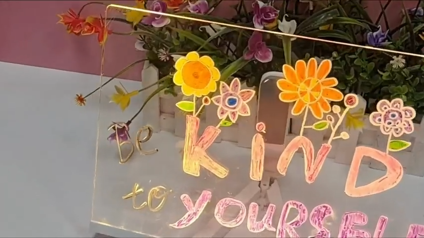 LED Acrylic Writing Board For Kids And Home